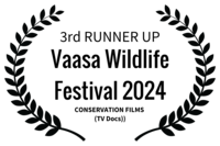 3rd Runner "Environment and Conservation" at Vaasa Wildlife Festival 2024